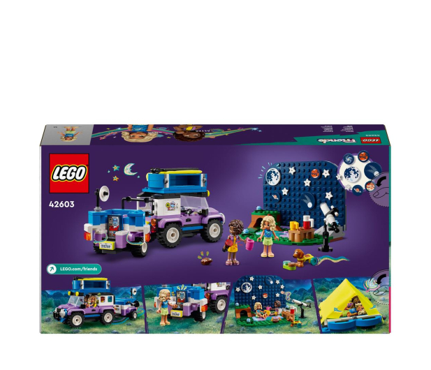 LEGO Friends 42603 Kamper z mobilnym obserwatorium gwiazd - 1202675 - zdjęcie 7